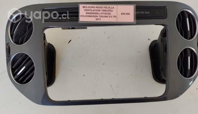 Moldura Radio Rejilla Ventilac tablero (VTA030)