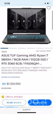 NOTEBOOK GAMER - Imagen 5