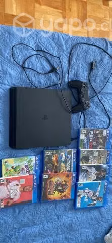 PS4 con 08 juegos