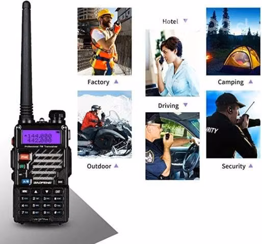 Radio Comunicador Uhf Baofeng Uv-5Re Walkie Talkie - Imagen 4