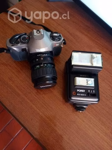 Camara Reflex Vivitar análoga