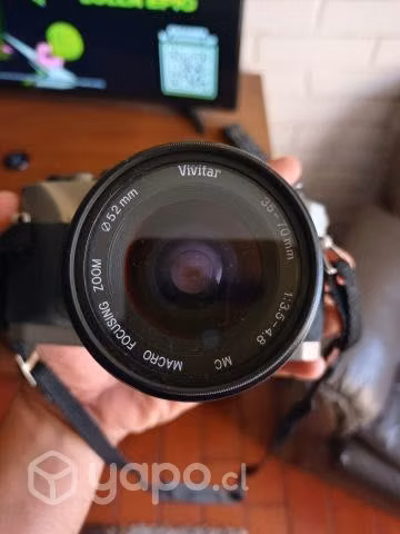 Camara Reflex Vivitar análoga