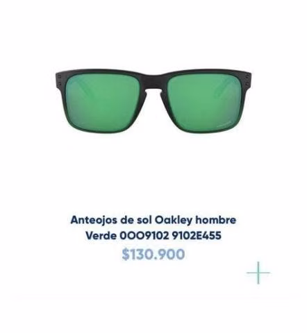 Anteojos De Sol Oakley Hombre, Color Verde 0OO9102