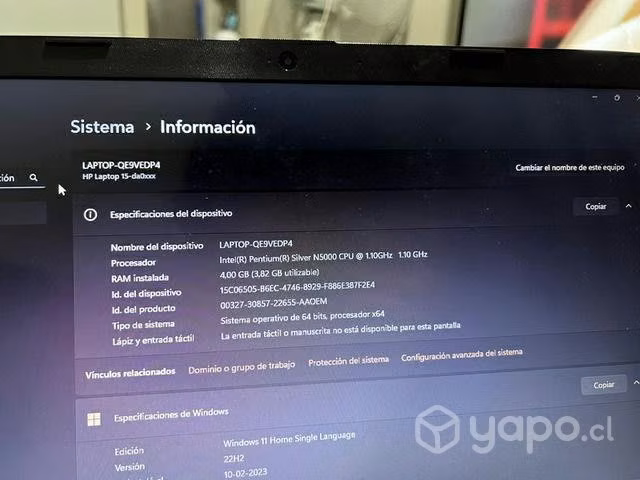 Notebook Hp