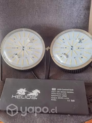 Luz Indoor Second Sun quantum board y cobs Helios