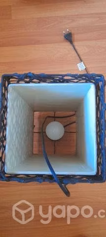 Lámpara de ratán - Imagen 4