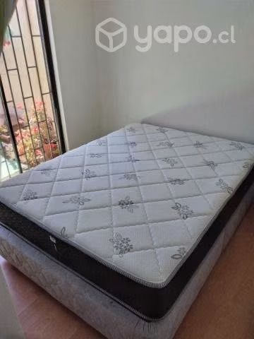 Cama de 2 plazas poco uso