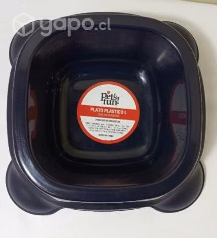 Plato para perro capacidad 2.3 litros