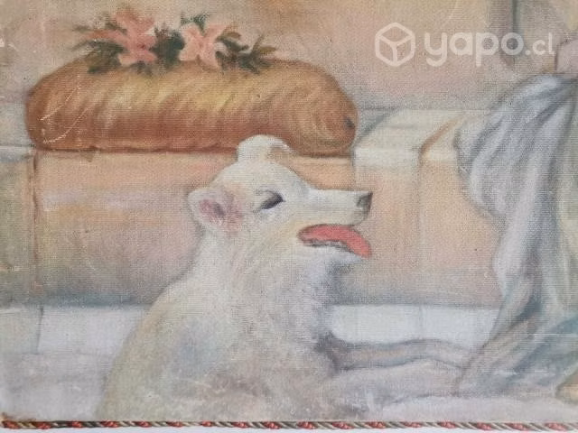 Hermoso gobelino antiguo