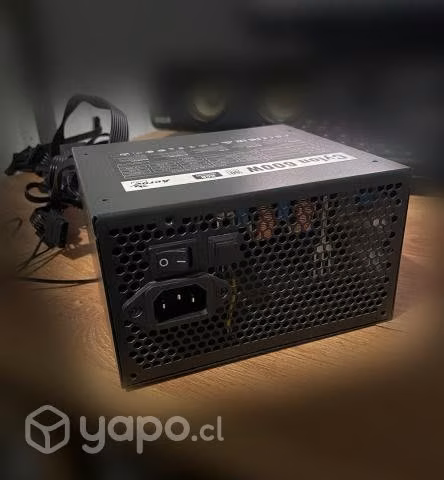 600 w white fuente de poder