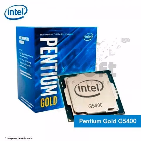 Intel pentium gold g5400 3.7 g(2n y 4h)