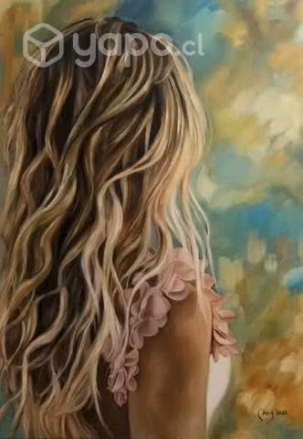 Mujer, óleo sobre Tela, 50x70cms