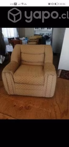 3 sillones usados + mueble de regalo CONVERSABLE