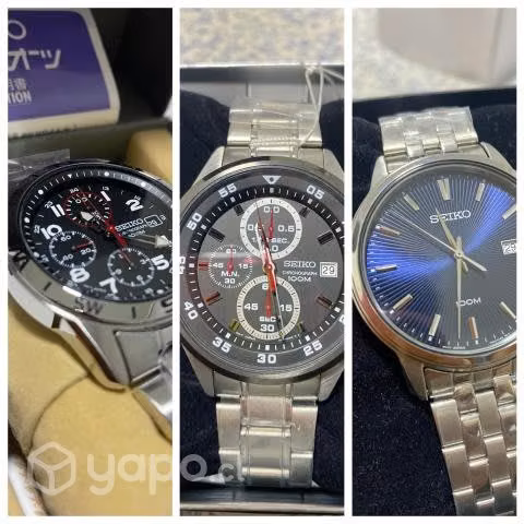 Relojes SEIKO Originales Importados JPN