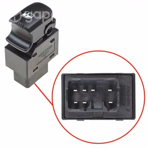 Boton Interruptor Alzavidrios Hyundai Santa Fe