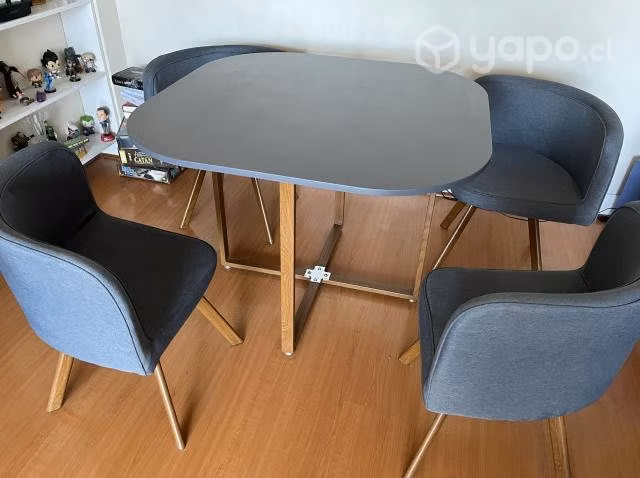 Comedor 4 puestos attimo buen estado - Imagen 4