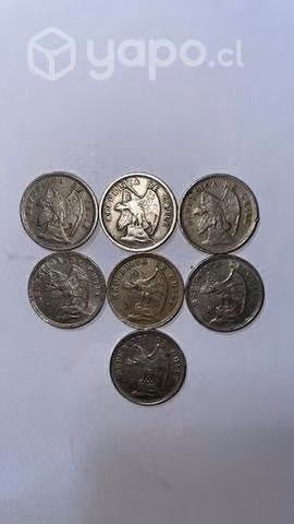 Lote Monedas antiguas chile