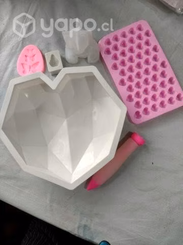 Lote moldes de silicona