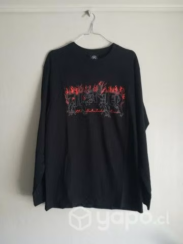 Polera Thrasher Manga larga - Imagen 2