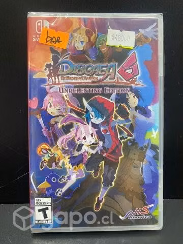 Nintendo switch Disgea 6