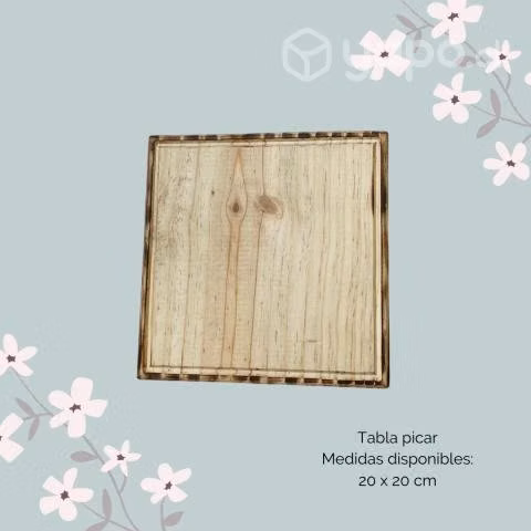 Tabla para picar de madera