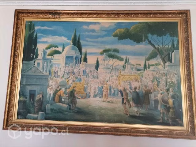 Hermoso gobelino antiguo
