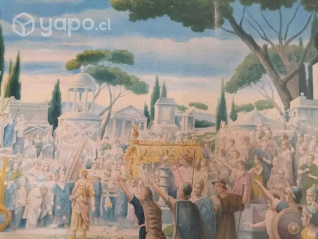 Hermoso gobelino antiguo