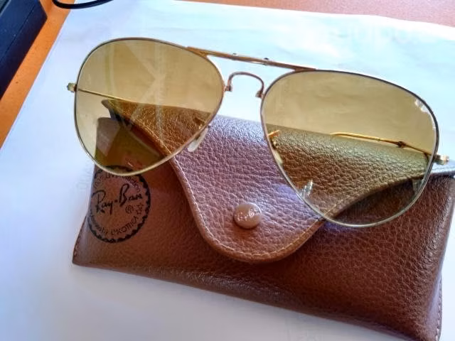 Lentes ray ban 14 kilates - Imagen 3