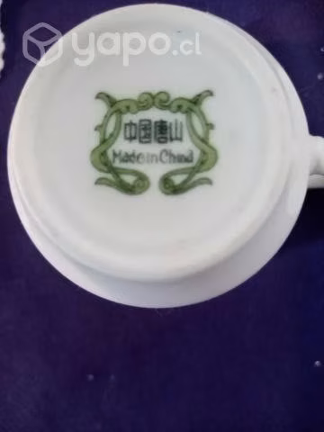 Tazas tacitas de porcelana china