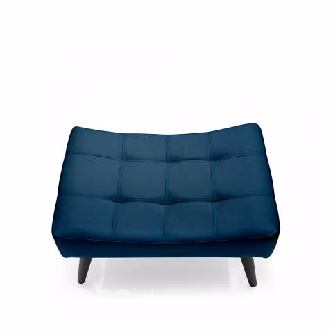 Banqueta Felpa Be Azul - Imagen 6