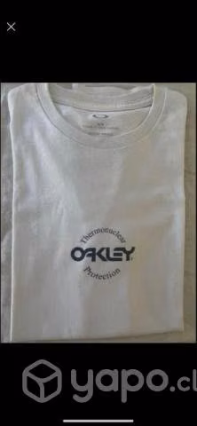 Polera Oakley Blanca