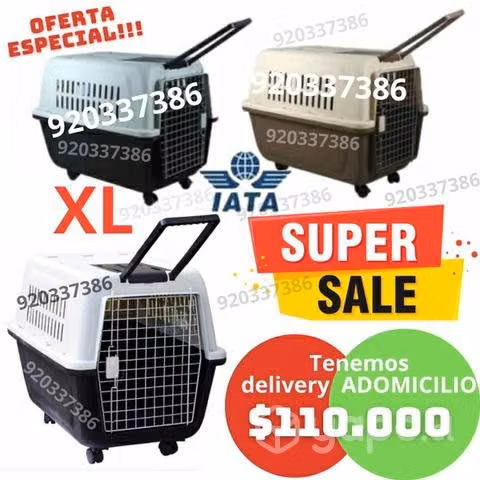 Canil transportador de mascota