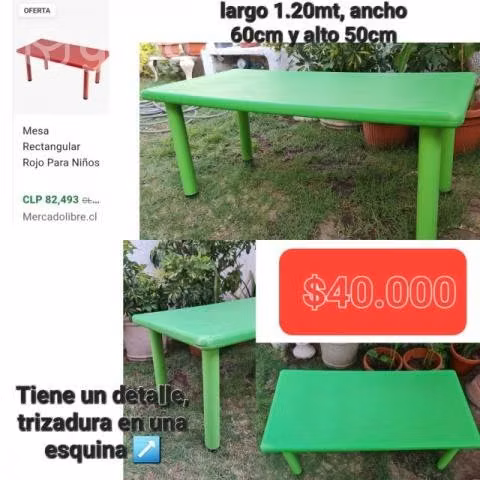 Mesa mobiliario infantil