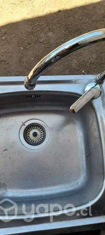 lavaplatos con llave y flexibles - Imagen 3
