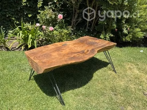 Mesa centro rústica madera - Imagen 3
