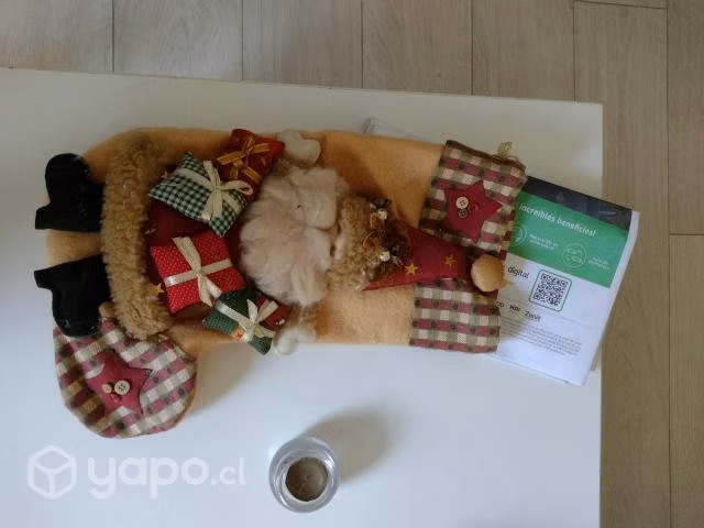 Botas adornos navideños - Imagen 3