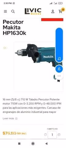Taladro Makita