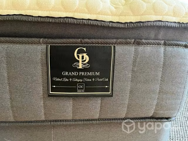CAMA 2 PLAZAS CIC grand premium(1año de uso)