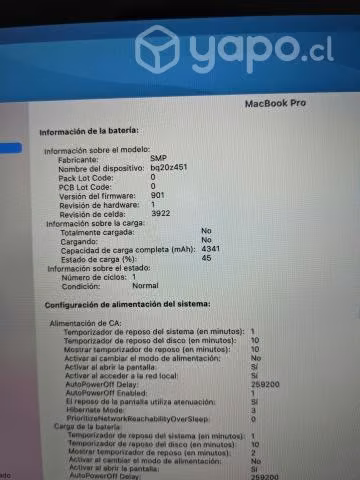 Macbook pro 13 Touchbar 2017 - Imagen 4