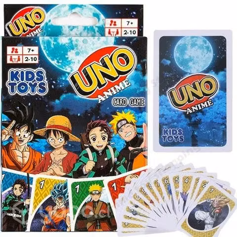 Juego de carta uno anime