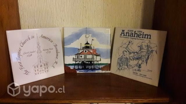 Cerámicas decorativas azulejos pintados a mano - Imagen 2