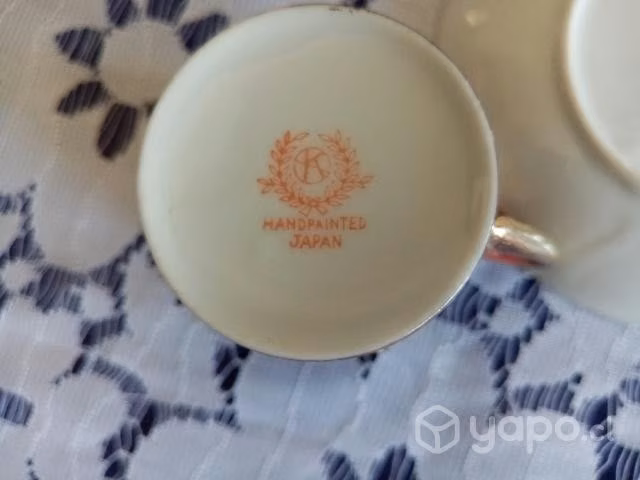 Juego de Tazas de porcelana transparente japonesa