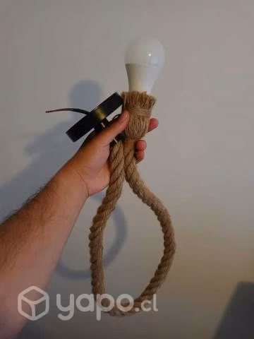 Aplique cuerda soga rustico