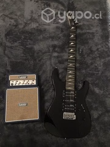 Guitarra Eléctrica LTD LXMT-130+Amplificador Laney