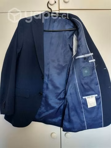 Terno azul , talla 50 , marca Trial