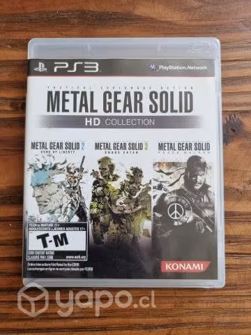 Metal Gear Solid Hd Collection Ps3 usado más guía