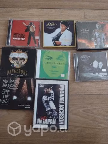 Colección de CDS Michael Jackson