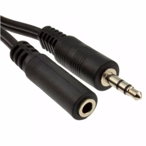 Cable Auxiliar Alargador de Audífonos 6 mts. Sp-71