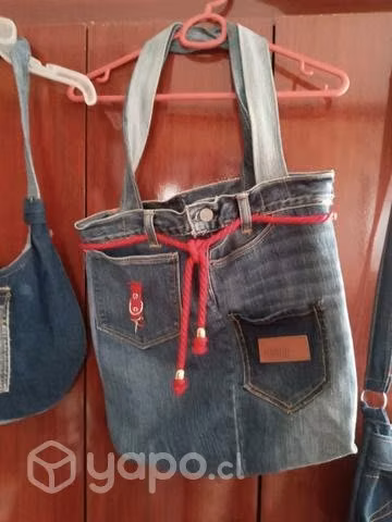 Lindos Bolsos de Jeans - Imagen 3