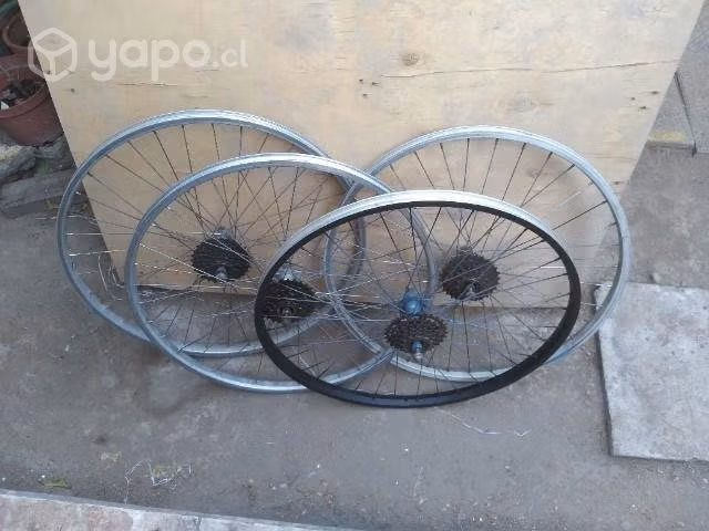 Llantas traseras de aluminio aro/26. - Imagen 2
